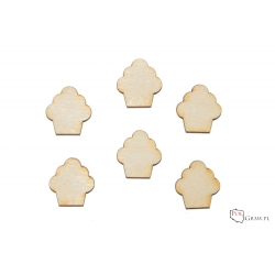 Muffinka MINI 6szt. SCRAPKI A143